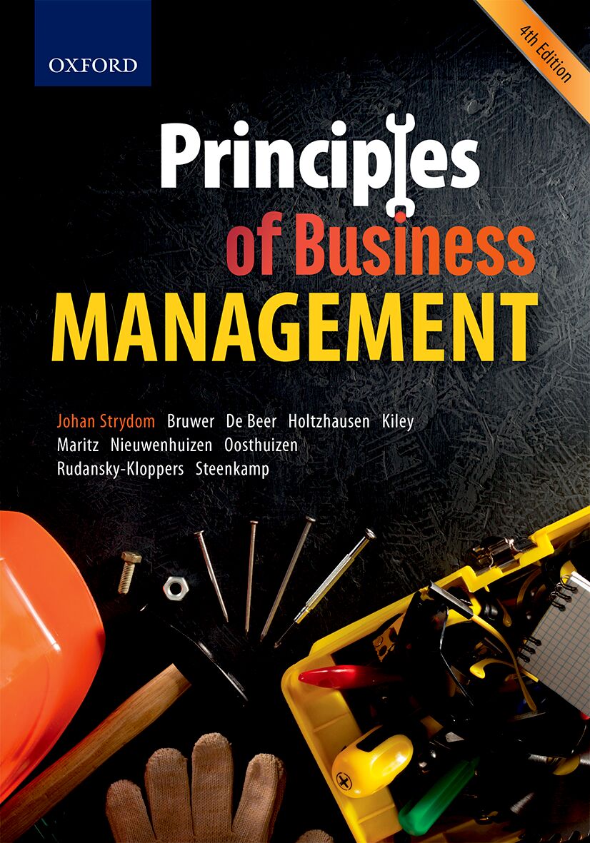 Principles of Business Management 4e ISBN/SKU: 9780190723347