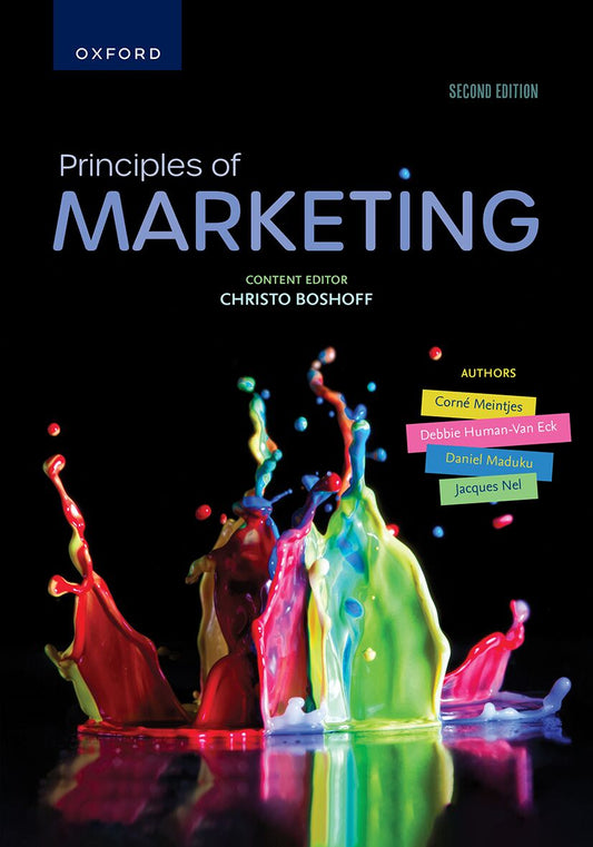Principles of Marketing 2e ISBN/SKU: 9780190732585