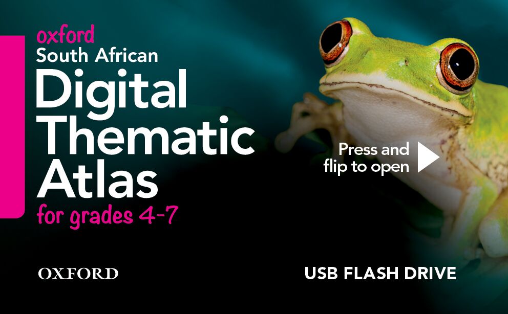 Oxford Reader SA Digital Thematic Atlas Gr 4-7 ISBN/SKU: 9780190739249