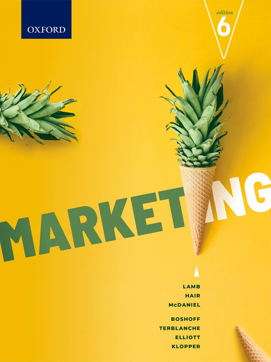 Marketing 6e ISBN/SKU: 9780190751876