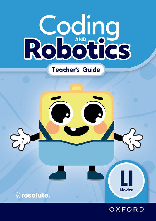 Oxford Coding & Robotics Novice L1 TG ISBN/SKU: 9780190753177