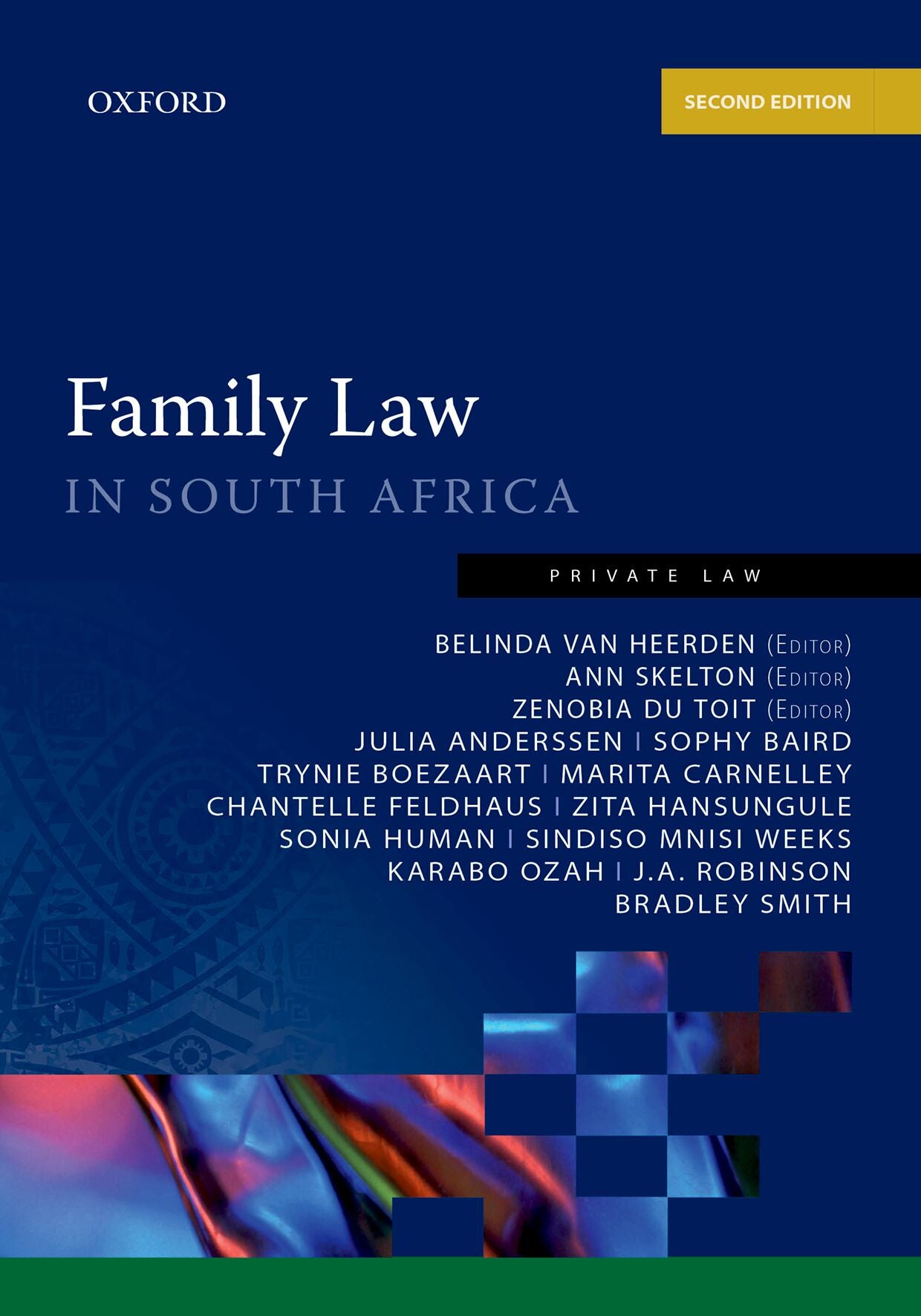 Family Law in South Africa 2e ISBN/SKU: ISBN/SKU: 9780190753948