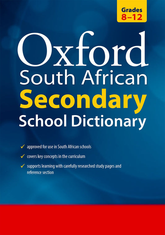 Oxford SA Secondary School Dict ISBN/SKU: 9780195762235