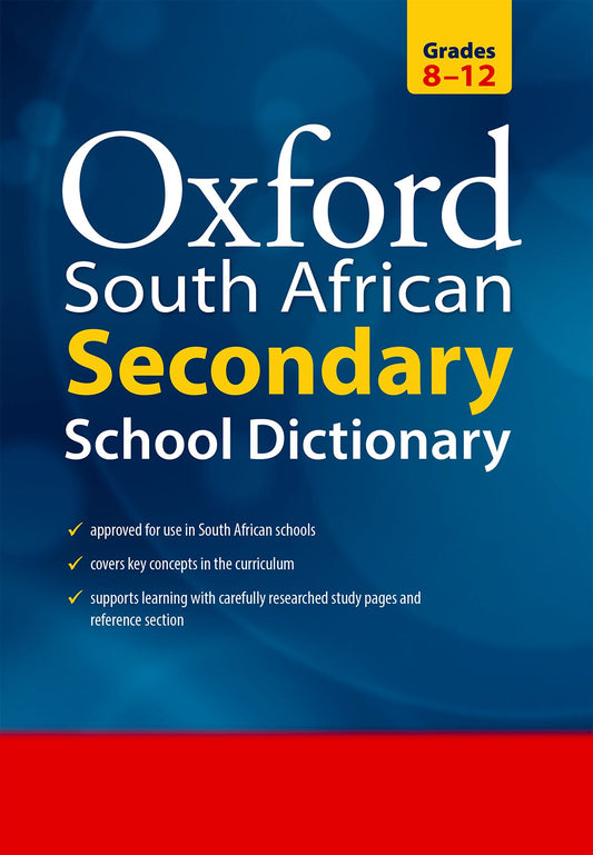 Oxford SA Secondary School Dict HB ISBN/SKU: 9780195765267