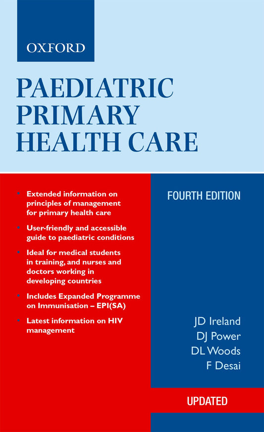 Paediatric Primary Health Care 4e ISBN/SKU: 9780195784046