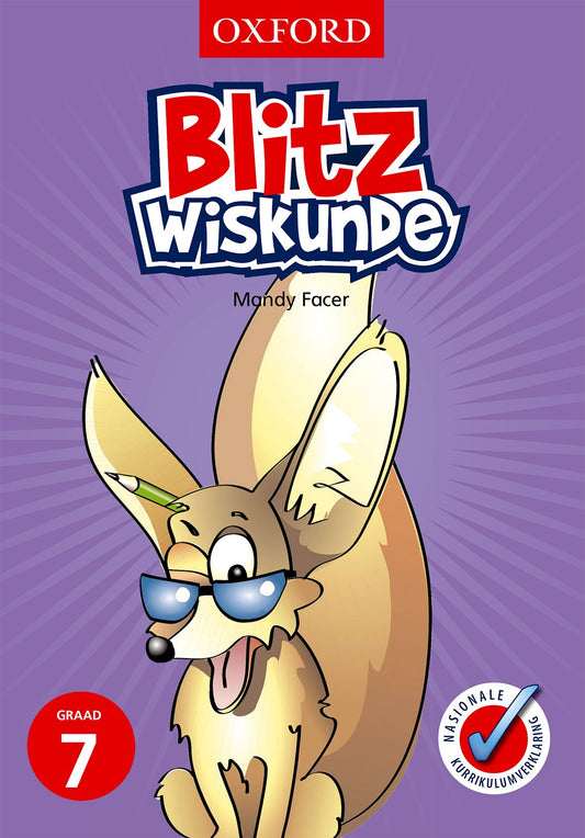 Blitz Wiskunde (Hoofrekene) Gr7 Afrikaansik ISBN/SKU: 9780195989175