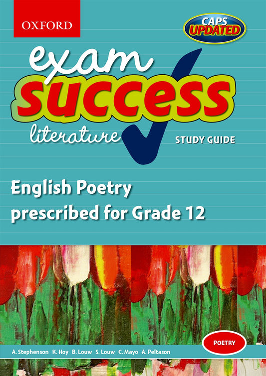 Oxford Exam Success: English Poetry Gr12 ISBN/SKU: 9780195995725