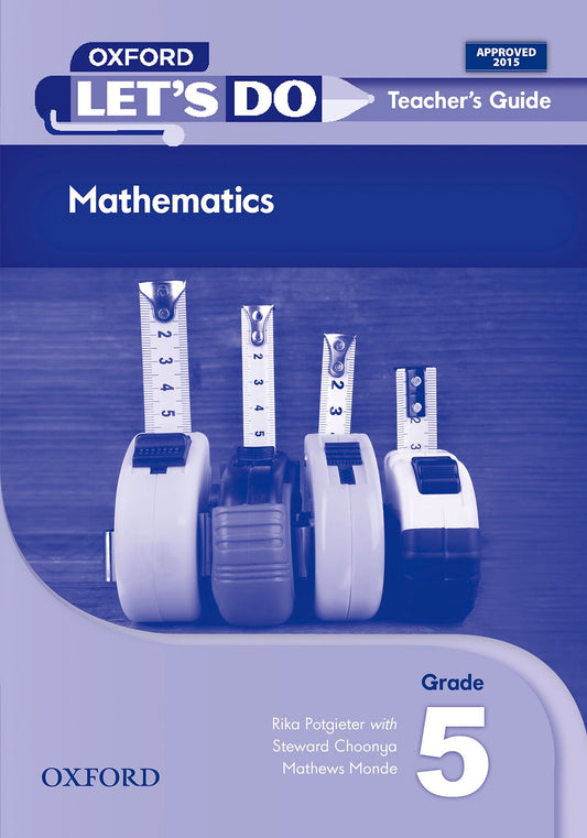 Let's do Maths Gr5 TG - English (Zam) ISBN/SKU: 9780195995848