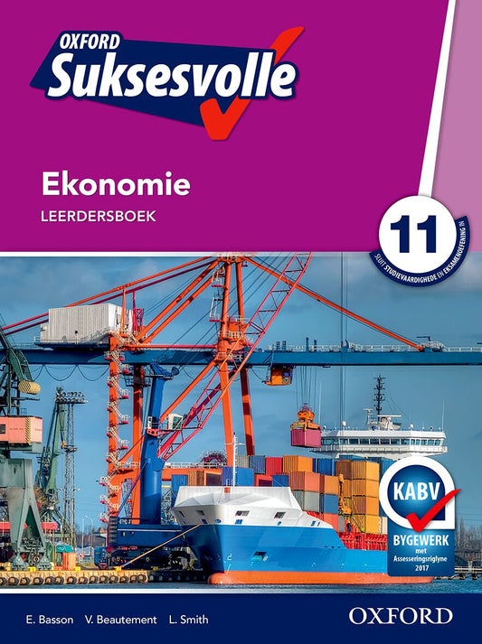 Oxford Suksesvolle Ekonomie Gr11 LB (CAPS) ISBN/SKU: 9780195996395