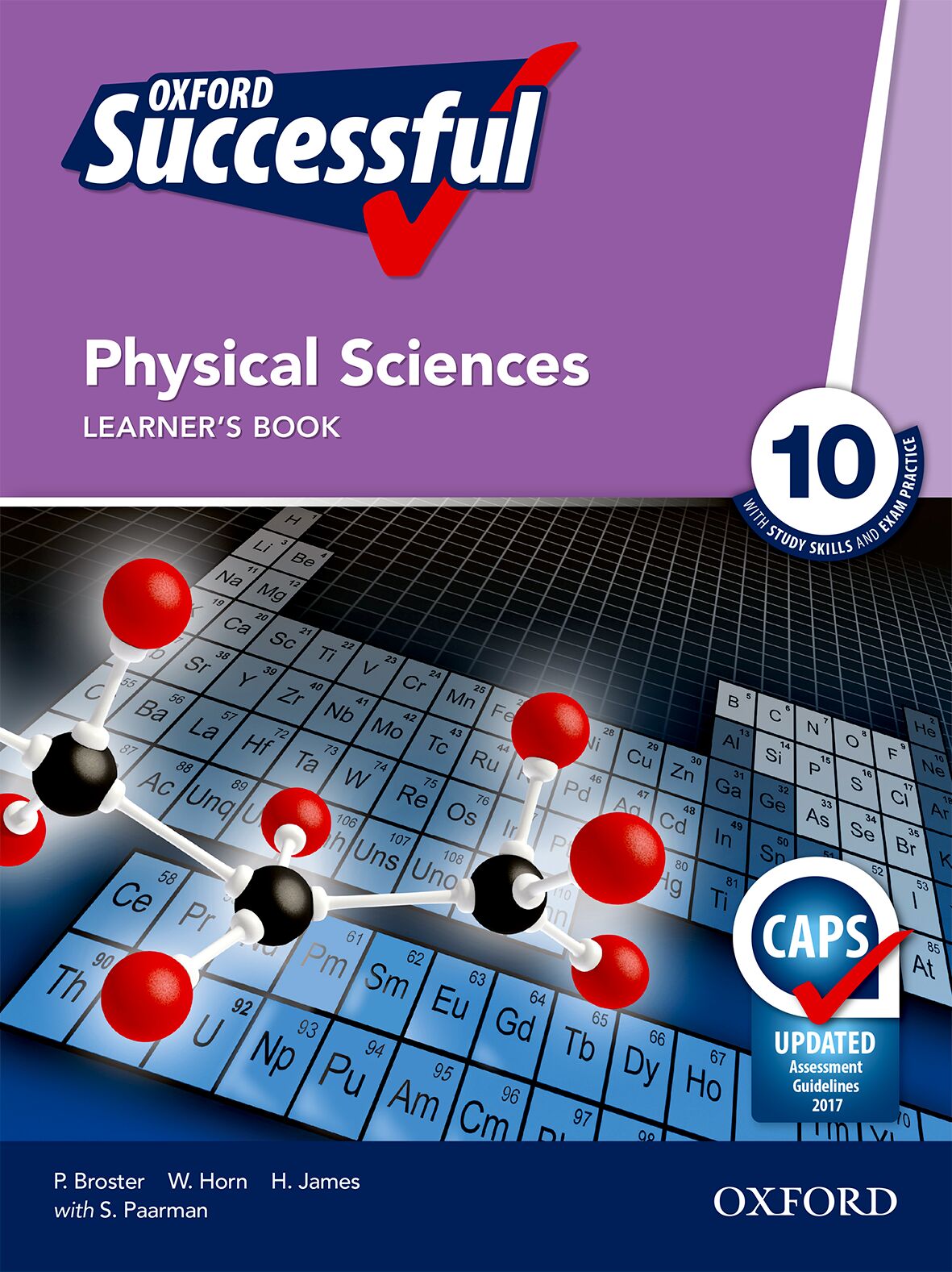 Oxford Successful Physical Sciences  Gr10 LB(CAPS) ISBN/SKU: 9780195997354