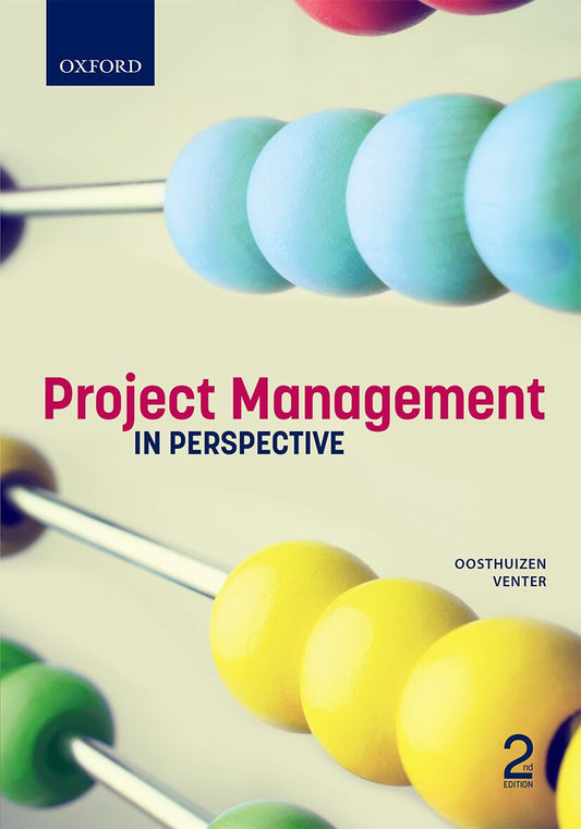 Project Management in Perspective 2e ISBN/SKU: ISBN/SKU: 9780195998139