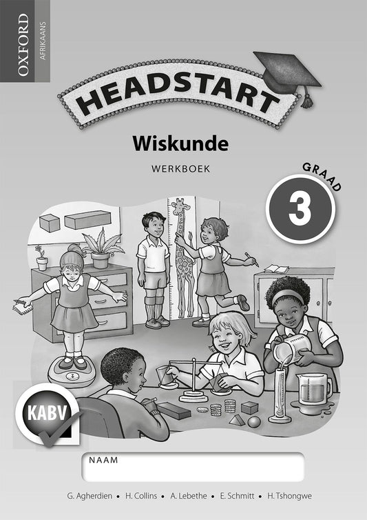 Headstart Mathematics Gr3 WB (Afrikaans) ISBN/SKU: 9780195999617