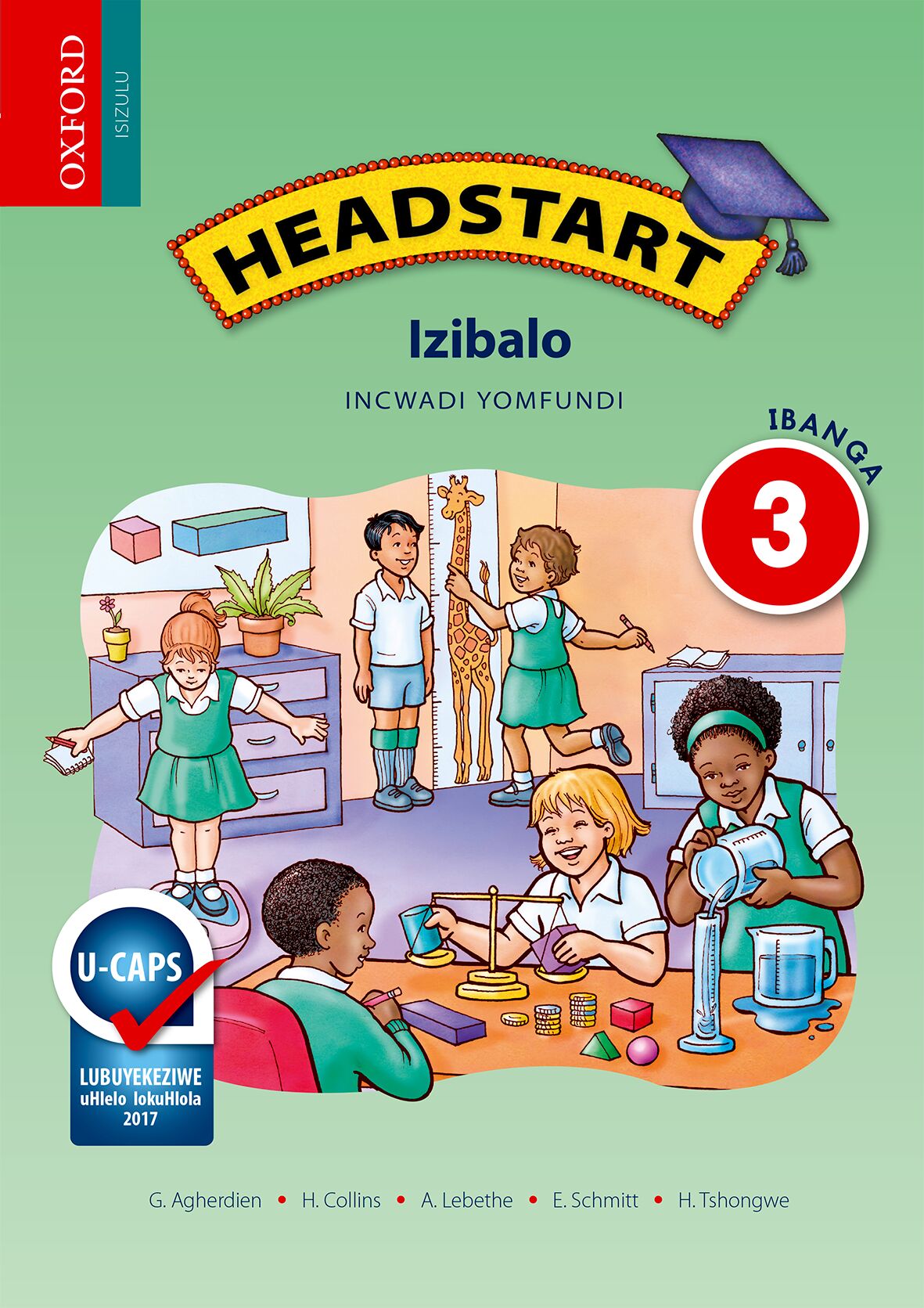 Headstart Mathematics Gr3 LB(Zul)(CAPS) ISBN/SKU: 9780195999624