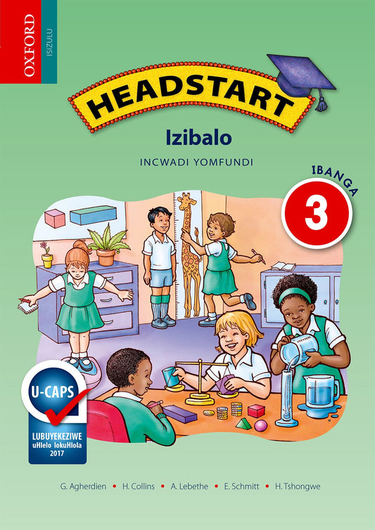 Headstart Mathematics Gr3 LB(Zul)(CAPS) ISBN/SKU: 9780195999624