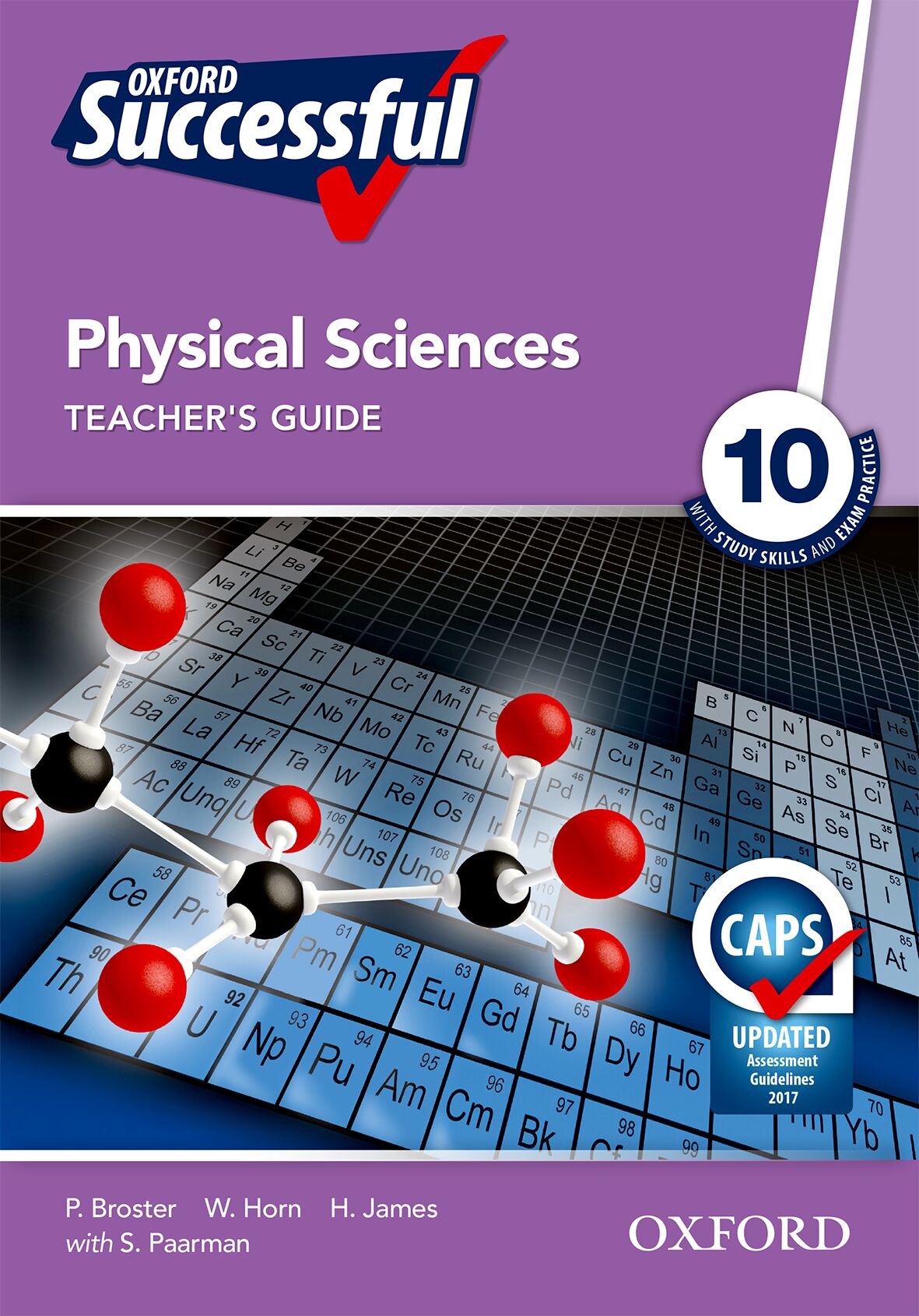 Oxford Successful Physical Sciences  Gr10 TG(CAPS) ISBN/SKU: 9780195999785