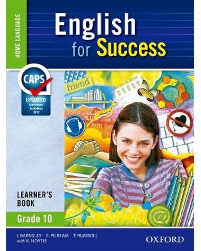 English for Success Gr10 LB (CAPS) ISBN/SKU: 9780195999808