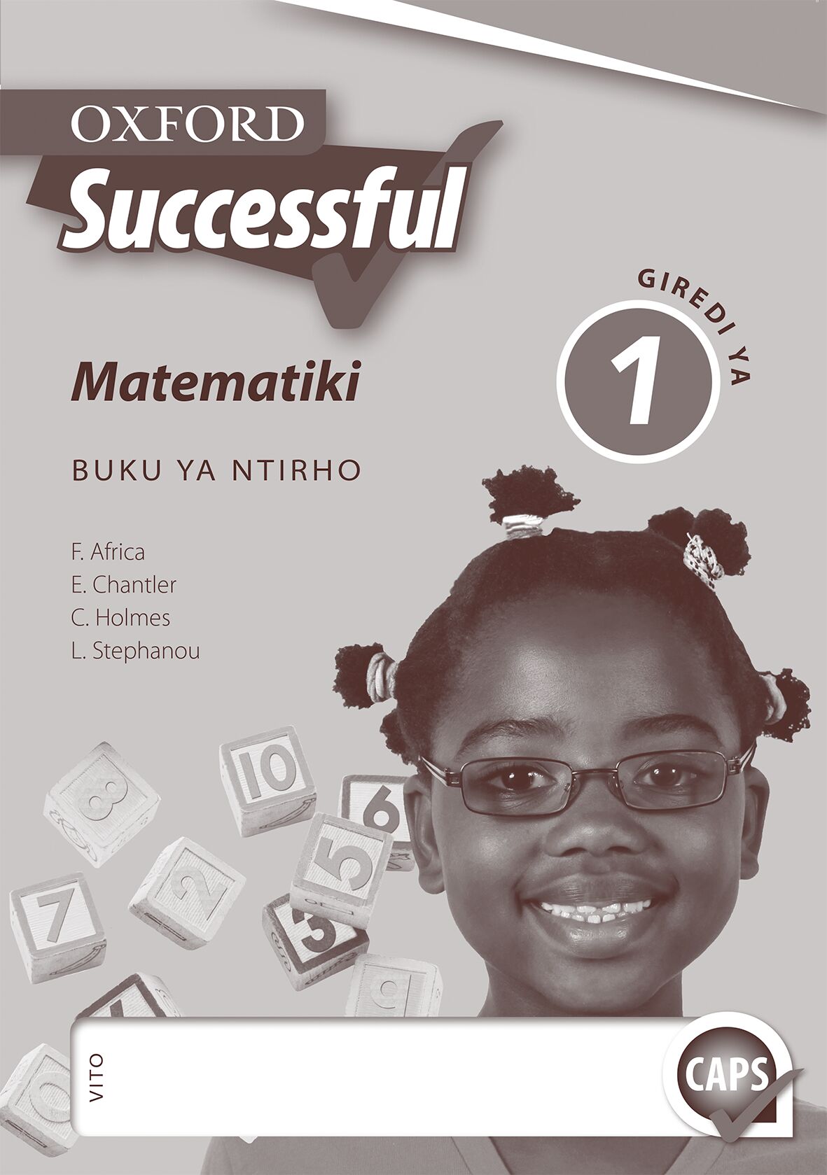 Oxford Successful Mathematics Gr1 Wbk(Xit)(CAPS) ISBN/SKU: 9780199042043