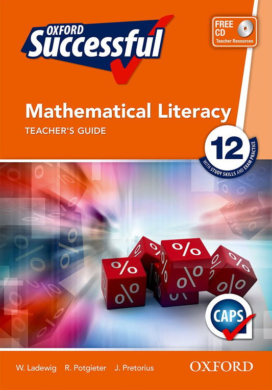 Oxford Successful Mathematical Literacy Gr12 TG ISBN/SKU: 9780199043163