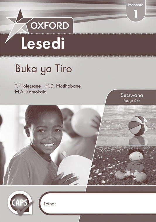 Oxford  Lesedi Gr1 Wbk ISBN/SKU: 9780199043347