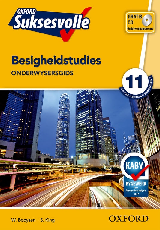 Oxford Suksesvolle Besigheidstudies Gr11 OG 2e ISBN/SKU: 9780199043804