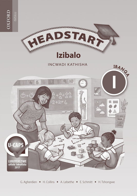 Headstart Mathematics Gr1 TG (Zulu) ISBN/SKU: 9780199043927