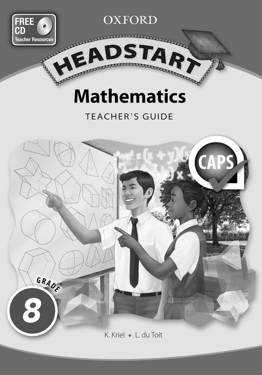 Oxford Headstart Maths Gr8 TB (CAPS) ISBN/SKU: 9780199044139