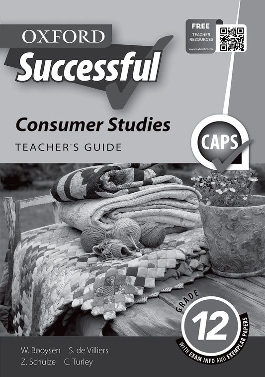 Oxford Successful Consumer Studies Gr12 TB 2e ISBN/SKU: 9780199044245