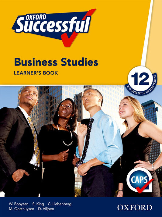 Oxford Successful Business Studies Gr12 LB 2e ISBN/SKU: 9780199044559