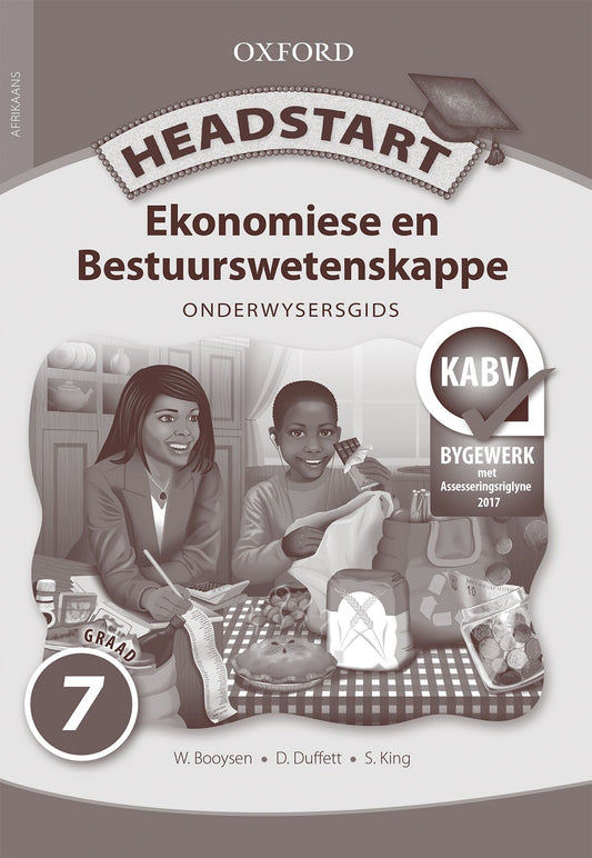 Headstart Ekonomiese & Bestuur Gr7 OG ISBN/SKU: 9780199045075