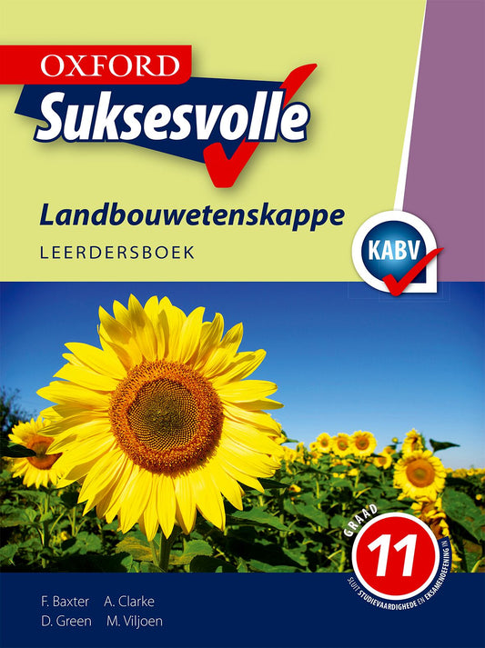 Oxford Suksesvolle Landbouwetenskappe Gr11 LB 2e ISBN/SKU: 9780199049356