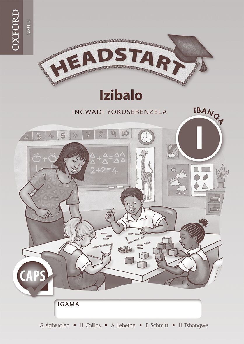 Headstart Mathematics Gr1 Wbk  (Zulu) ISBN/SKU: 9780199049608