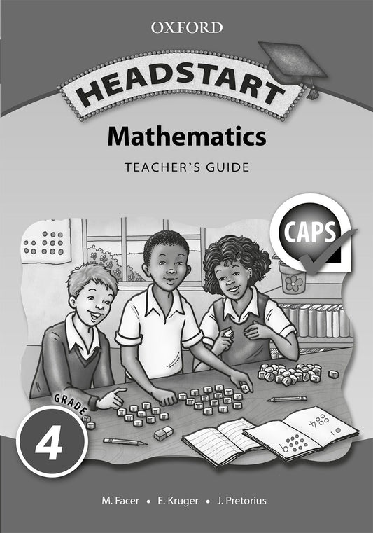Oxford Headstart Maths Gr4 TB (CAPS) ISBN/SKU: 9780199051076