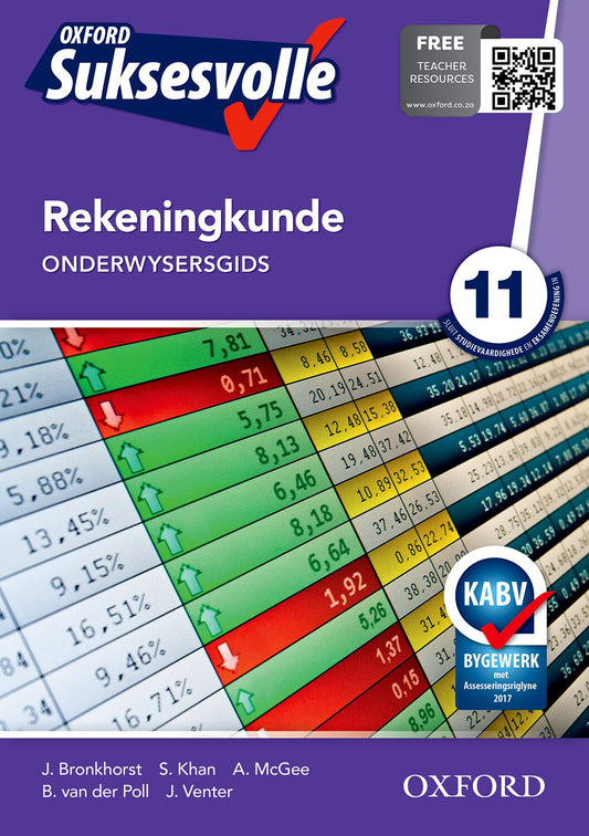 Oxford Suksesvolle Rekeningkunde Gr11 OG (CAPS) ISBN/SKU: 9780199051366