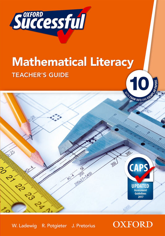 Oxford Successful Mathematical Literacy Gr10 TG ISBN/SKU: 9780199052202