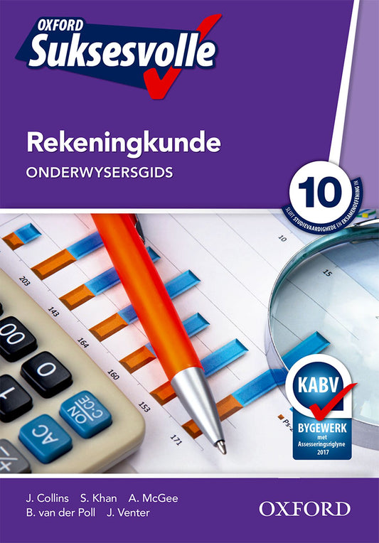 Oxford Suksesvolle Rekeningkunde Gr10 OG ISBN/SKU: 9780199052790