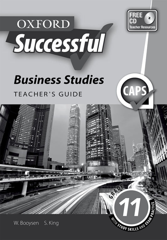Oxford Successful Business Studies Gr11 TB (CAPS) ISBN/SKU: 9780199053025