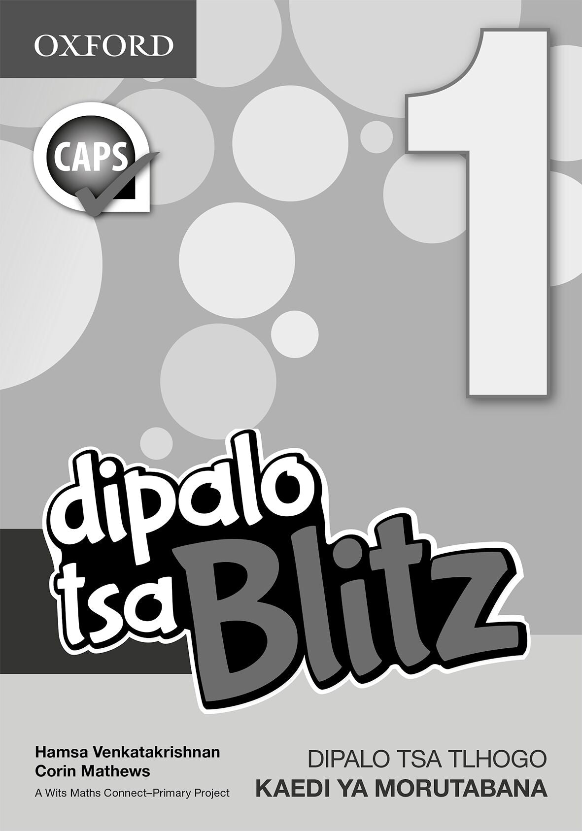 Blitz Mental Maths Gr1 TG Setswana ISBN/SKU: 9780199054602