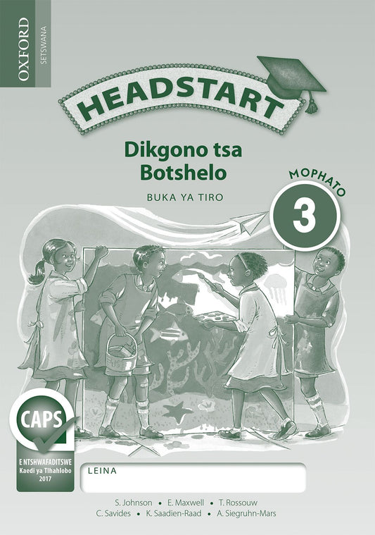 Headstart Life Skills Gr3 WB (Set)(CAPS) ISBN/SKU: 9780199055388