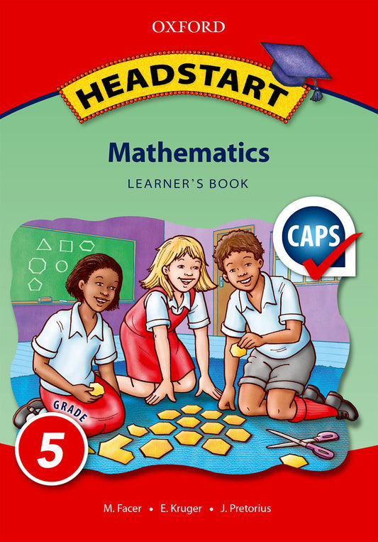 Oxford Headstart Maths Gr5 LB (CAPS) ISBN/SKU: 9780199056293