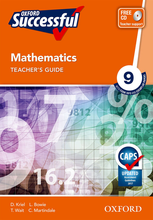 Oxford Successful Mathematics Gr9 TB (CAPS) ISBN/SKU: 9780199057597
