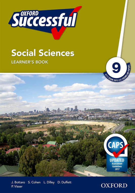 Oxford Successful Social Sciences  Gr9 LB (CAPS) ISBN/SKU: 9780199058174