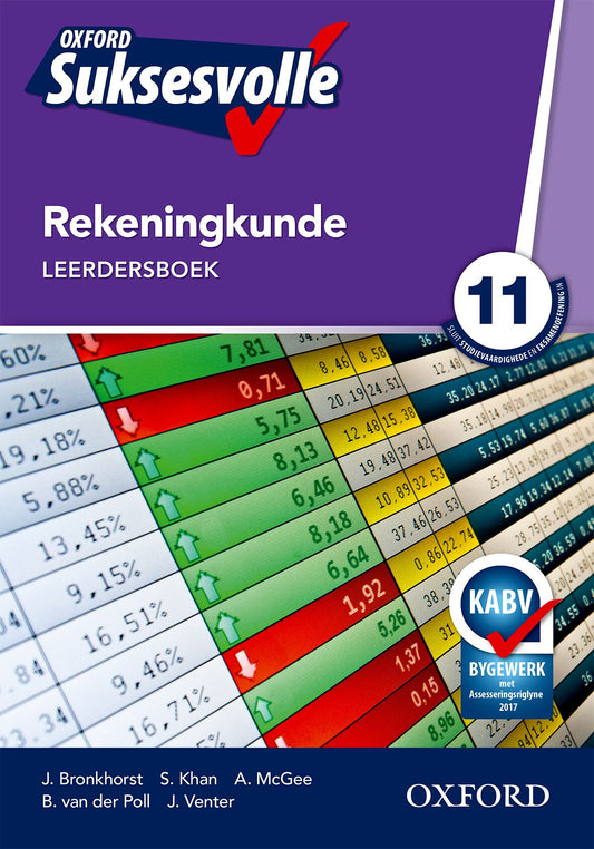 Oxford Suksesvolle Rekeningkunde Gr11 LB ISBN/SKU: 9780199058716