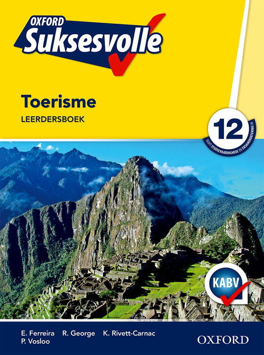 Oxford Suksesvolle Toerisme Gr12 LB 2e (CAPS) ISBN/SKU: 9780199059690