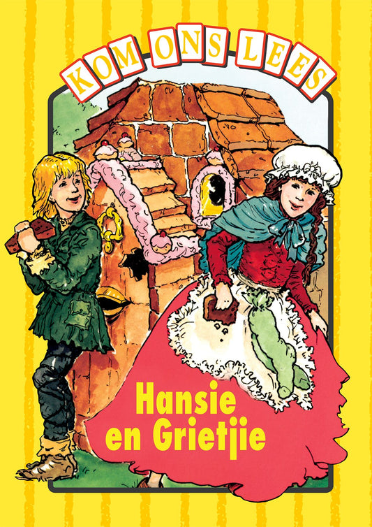 Kom Ons Lees Geel Vlak Hans en Grietjie ISBN/SKU: 9780333590003