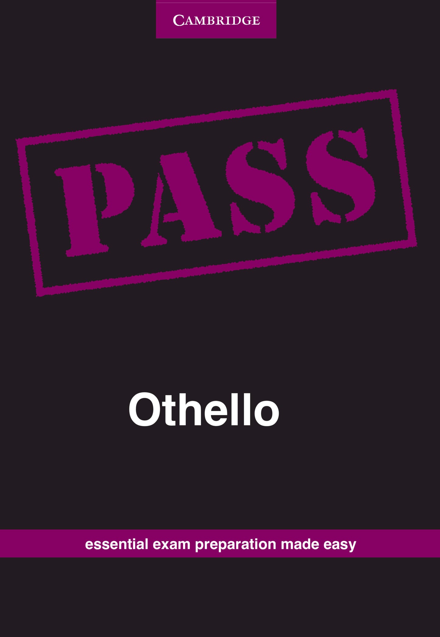 PASS Othello Grade 12 ISBN/SKU:9780521176033