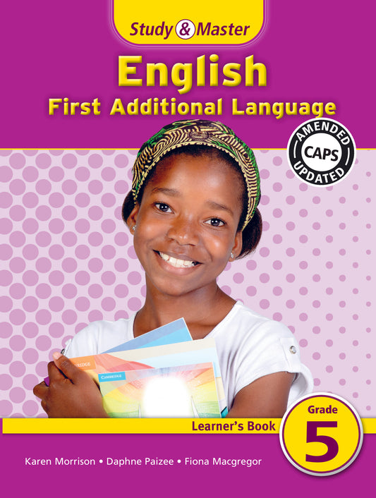 Study & Master English First Additional Language Learner's Book Grade 5 ISBN/SKU:9780521188975