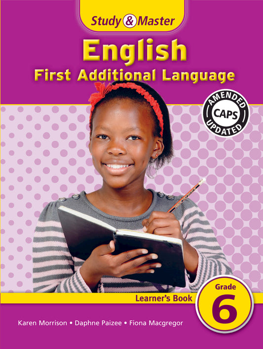 Study & Master English First Additional Language Learner's Book Grade 6 ISBN/SKU:9780521188999