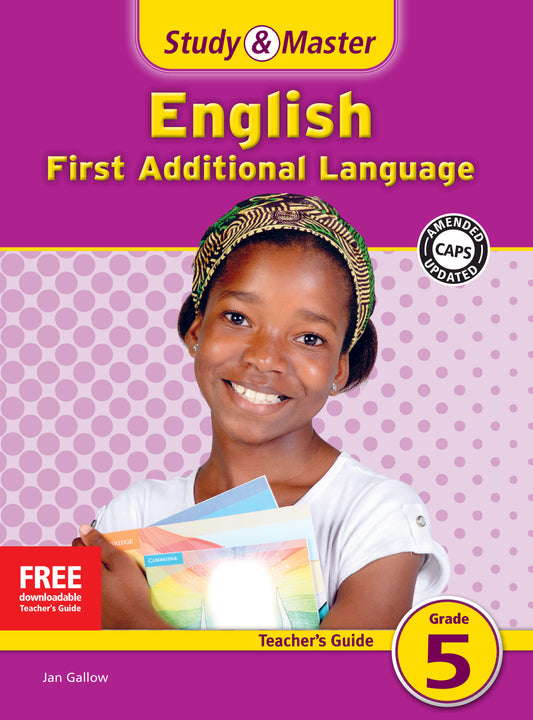 Study & Master English First Additional Language Teacher's Guide Grade 5 ISBN/SKU:9780521189019