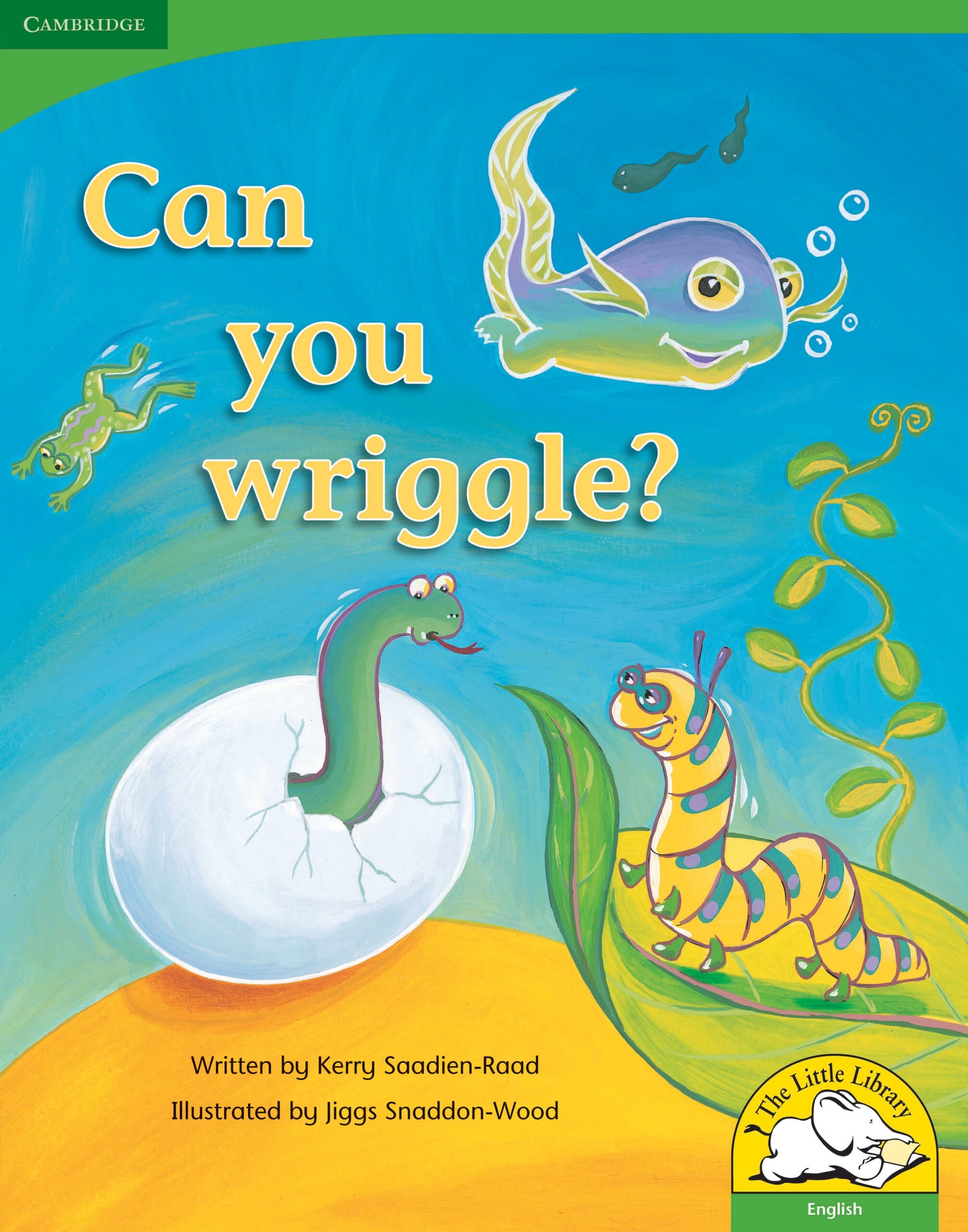 Can you wriggle? (Big Book version) ISBN/SKU:9780521719568