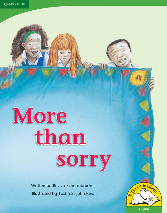 More than sorry (Big Book version) ISBN/SKU:9780521719582